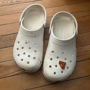White Crocs